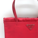 Prada Nylon Mini Tote Bag Red