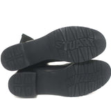 Stuart Weitzman 5050 Over the Knee Flat Boots Black Leather Size 9.5