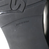 Stuart Weitzman 5050 Over the Knee Flat Boots Black Leather Size 9.5