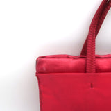 Prada Nylon Mini Tote Bag Red