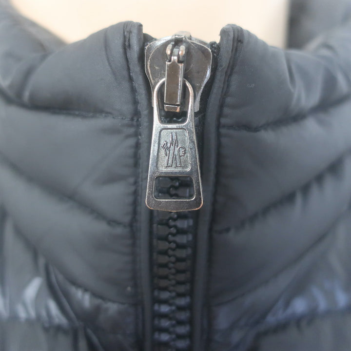 Moncler Dupres Quilted Down Puffer Vest Black Size 4