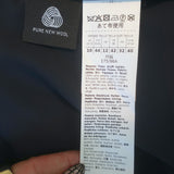 Weekend Max Mara Nervoso Double Breasted Blazer Navy Virgin Wool Size US 10 NEW