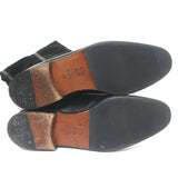 Vintage Bottega Veneta Over the Knee Flat Boots Black Leather & Suede Size 38