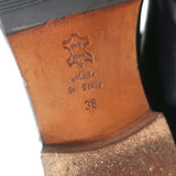 Vintage Bottega Veneta Over the Knee Flat Boots Black Leather & Suede Size 38