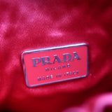 Prada Nylon Mini Tote Bag Red