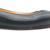 Christian Louboutin Ballalla Pointed Toe Ballet Flats Black Leather Size 39.5