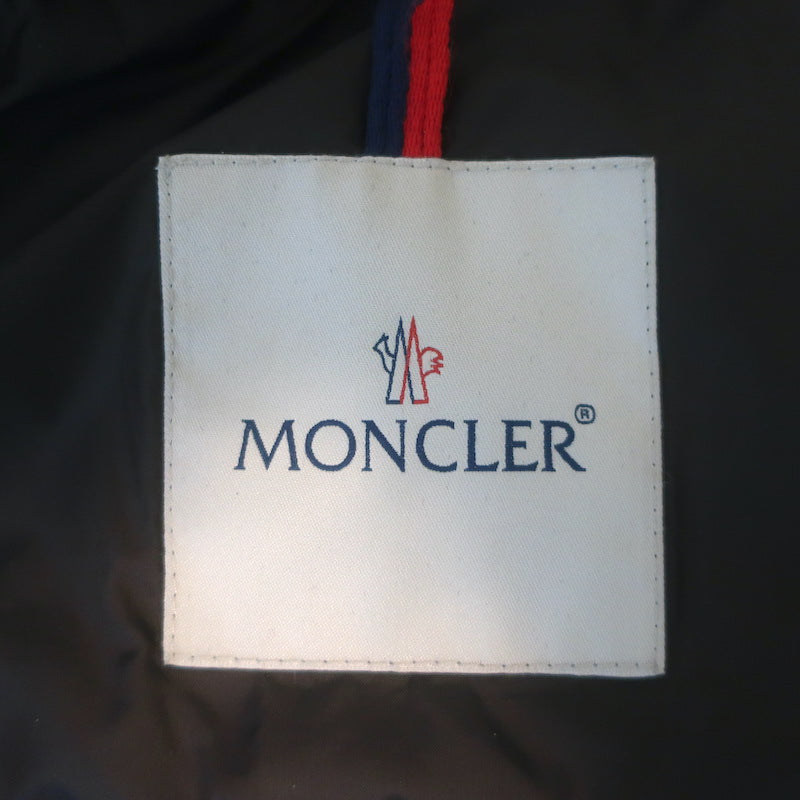 Moncler Dupres Quilted Down Puffer Vest Black Size 4