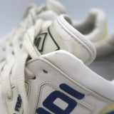 Fendi Mania Low Top Sneakers Cream Leather Size 37.5