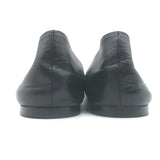 Christian Louboutin Ballalla Pointed Toe Ballet Flats Black Leather Size 39.5