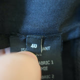 Isabel Marant Ruffled Tank Top Ouda Black Lace-Trim Ramie Size 40