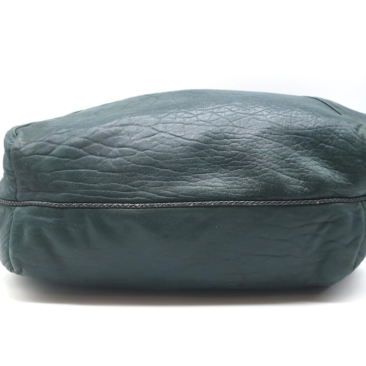 Fendi Spy Bag Dark Teal Leather