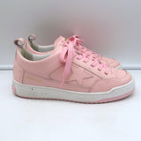 Golden Goose Yeah Low Top Sneakers Pink Leather Size 37