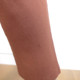 A.L.C. Davis Paperbag Waist Pants Rust Brown Linen-Blend Size 2