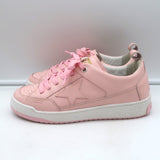 Golden Goose Yeah Low Top Sneakers Pink Leather Size 37