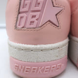 Golden Goose Yeah Low Top Sneakers Pink Leather Size 37