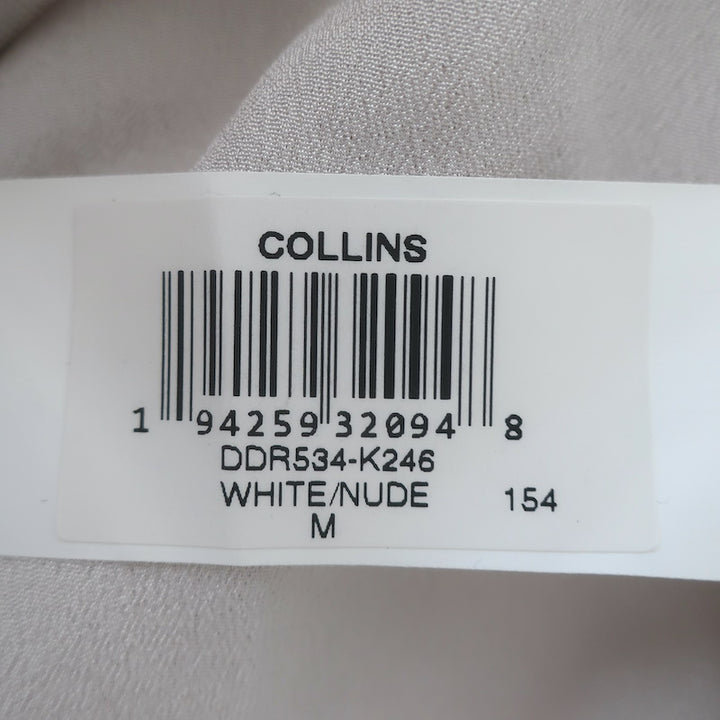 Dress the Population Collins Sequined Tulle Dress White Size Medium NEW
