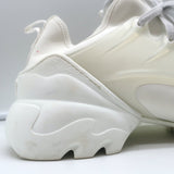 Christian Dior D-Connect Sneakers White Neoprene Size 40