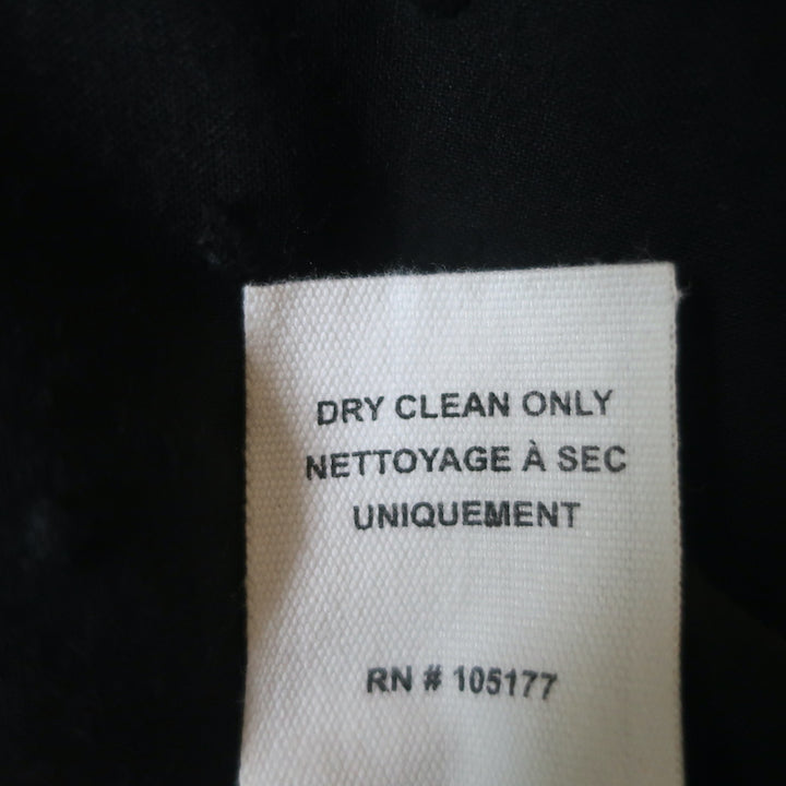 Ulla Johnson Tank Top Lea Black Swiss Dot Cotton Size 0 Sleeveless Blouse