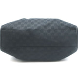 Gucci Sukey Medium Tote Black GG Canvas Shoulder Bag