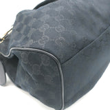 Gucci Sukey Medium Tote Black GG Canvas Shoulder Bag