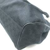 Gucci Sukey Medium Tote Black GG Canvas Shoulder Bag