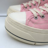 R13 Kurt Platform High Top Sneakers Pink Canvas Size 7
