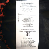 Etro Floral Print Mesh Long Sleeve Top Black Size 44