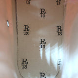 R13 Kurt Platform High Top Sneakers Pink Canvas Size 7