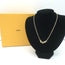Array Twisted Cubes Necklace 18k Gold NEW