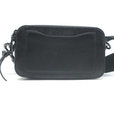 Marc Jacobs The Snapshot DTM Crossbody Camera Bag Black Saffiano Leather NEW