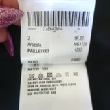 Miu Miu Sequined Midi Skirt Black Size 38 NEW