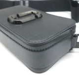 Marc Jacobs The Snapshot DTM Crossbody Camera Bag Black Saffiano Leather NEW