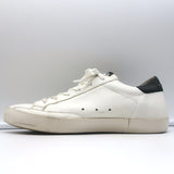 Golden Goose Superstar Sneakers White & Black Leather Size 40