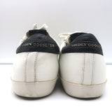 Golden Goose Superstar Sneakers White & Black Leather Size 40