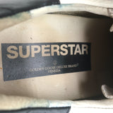 Golden Goose Superstar Sneakers White & Black Leather Size 40