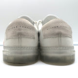 Oliver Cabell Low 1 Sneakers White Distressed Leather Size 41