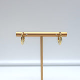 Ariel Gordon Jewelry Helium Knife Edge Hoops 14k Gold