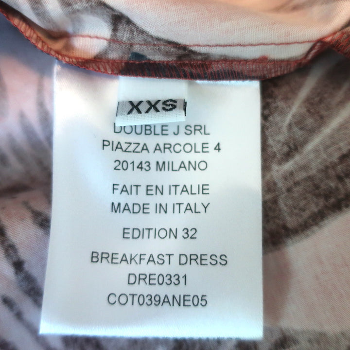 La DoubleJ Breakfast Dress Navy/Pink Floral Print Size Extra Extra Small