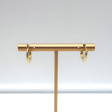 Ariel Gordon Jewelry Helium Knife Edge Hoops 14k Gold