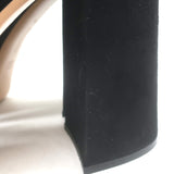 Gianvito Rossi 70 Crisscross Platform Slide Sandals Black Suede Size 39