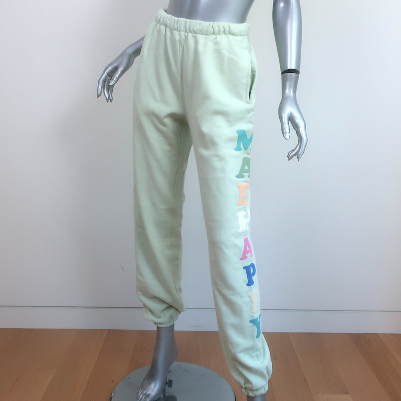 Madhappy Pastels Sweatpants Mint French Terry Size Small