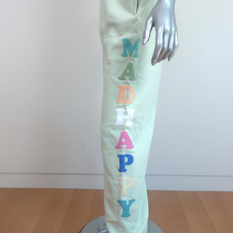 Madhappy Pastels Sweatpants Mint French Terry Size Small