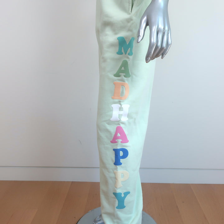 Madhappy Pastels Sweatpants Mint French Terry Size Small