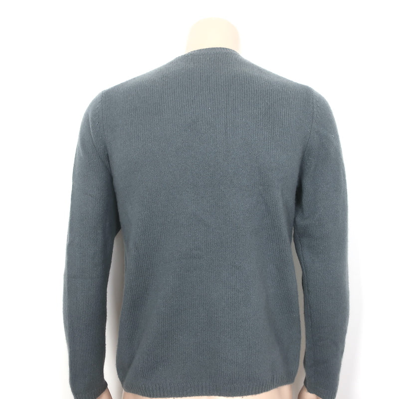 Vince Cashmere Crew Neck Sweater Gray Size Medium