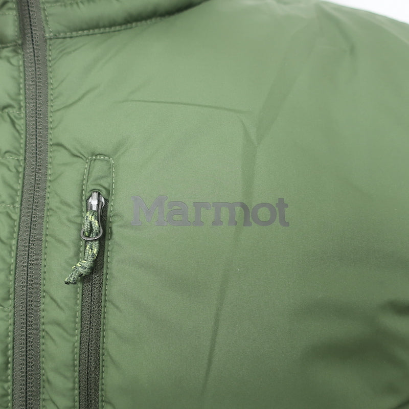 Marmot Thinsulate Featherless Puffer Jacket Green Size Small