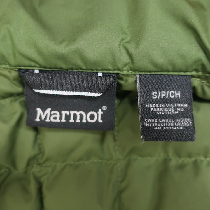Marmot Thinsulate Featherless Puffer Jacket Green Size Small