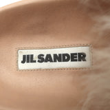 Jil Sander Toscana Shearling Slide Sandals Nude Size 39