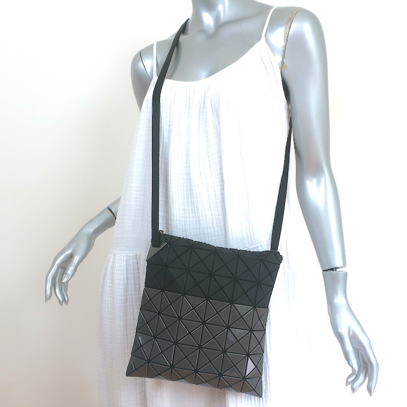 Bao Bao Issey Miyake Prism Two-Tone Crossbody Bag Gray/Black