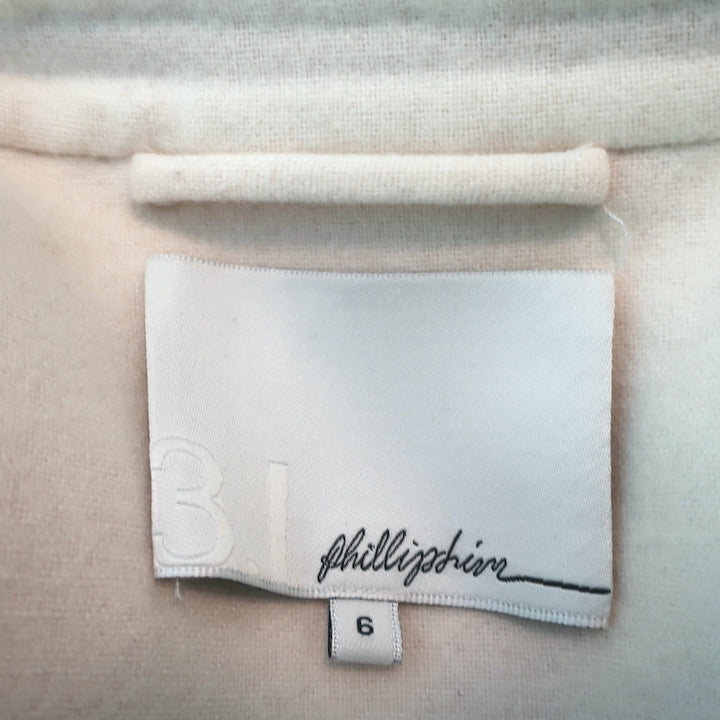 3.1 Phillip Lim Sherpa Biker Jacket Cream Size 6