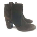 Laurence Dacade Pete Ankle Boots Dark Brown Suede Size 41